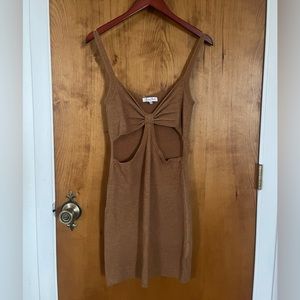 Emory Park Front Knot Mini Dress